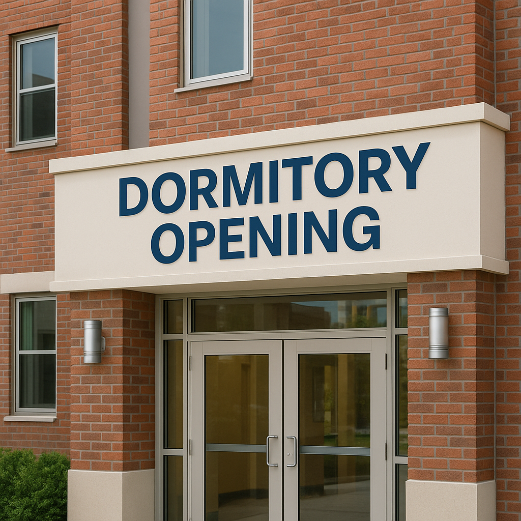 Жаңы студенттик жатаканасы ачылды