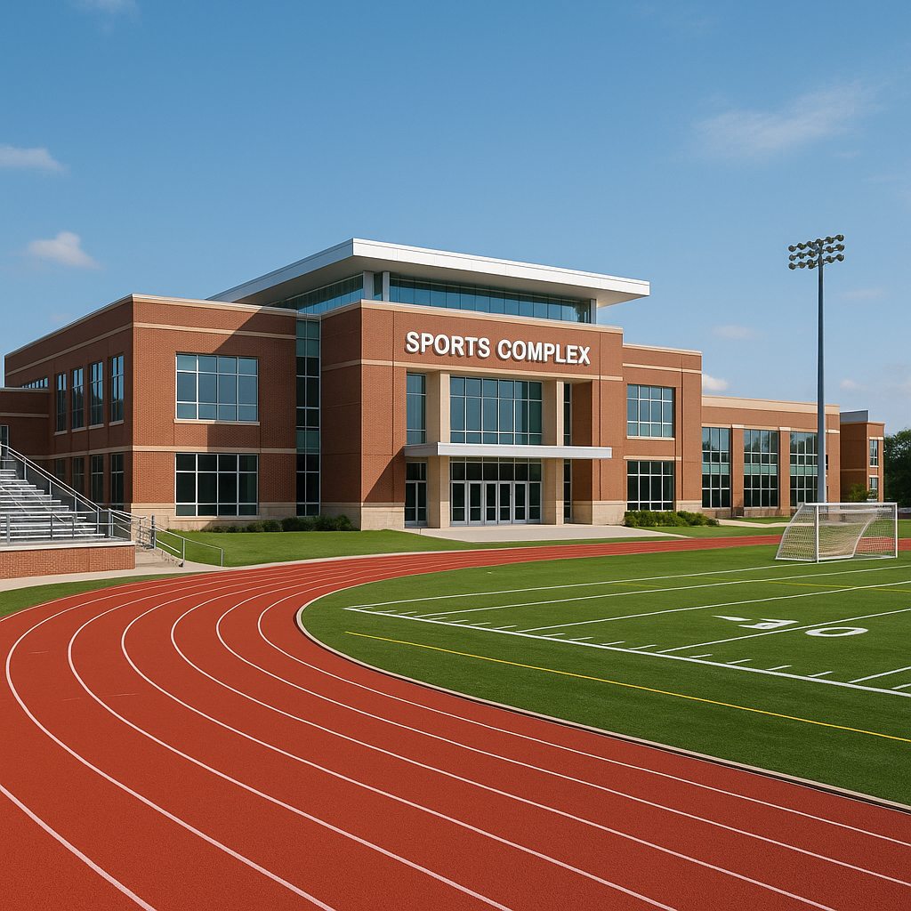 Жаңы спорт комплекси ачылды